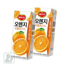 바래스 롯데 델몬트 오렌지드링크 32팩 오렌지맛음료, 32개, 190ml