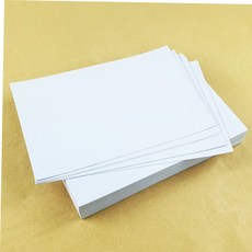 캘리종이 (백색) 두꺼운 도화지 캘리그라피 종이 A5 100매, 본상품