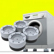 진동방지 세탁기 진동 소음 흔들림 방지 고정 발 받침대 M10995, 상세페이지 참조, 상세설명 참조, 1개