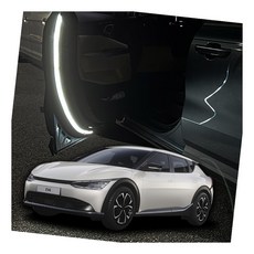 면발광 도어라이트 경고 EV6 개문사고 차량인테리어 야간, 모듈만 추가(부속품X)/도어라이트모듈(1개)