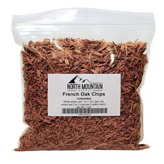 North MOUNTAIN 마운틴 SUP 업ply 프렌치 오크 칩 언토스티드 0.45kg1파운드, 구워지지 않음