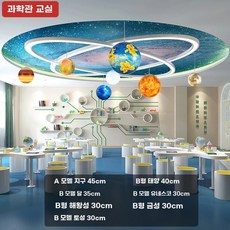 태양계 행성 모빌 우주 침실 북유럽 단일 우주모빌, 1개, G. 과학기술박물관 패키지