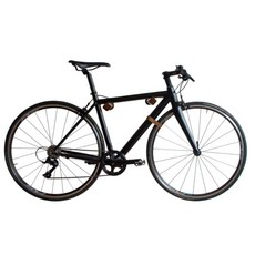 山毛櫸木製掛鉤壁掛式自行車架 單車壁掛架 自行車車架 腳踏車車架 公路車車架 單車收納架, 1個, 深棕色