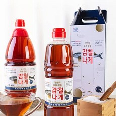 거제 청해 멸치액젓 감칠나게 900ml x 2 1.1kgx2, 거제 청해 멸치액젓 감칠나게 900ml x 2 1.1k