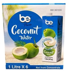 be 코코넛 워터 1Lx6 비코코넛워터 1리터 6개입, 6개, 1L