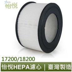 怡悅 適用 Honeywell 17200/18200/51500/21500-TWN 台灣製造, 1個, 濾心+送四片活性碳濾網（僅能宅配）