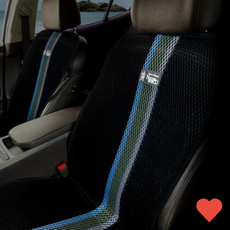 차량 장식 차량용 자동차 여름 쿨링 통풍 카시트 매트, 블루오션블랙