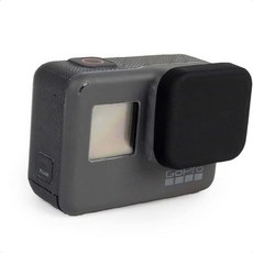 실리콘렌즈커버 고프로렌즈커버 고프로 히어로 실리콘 블랙 실버 캡 액션캠