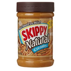 스키피 내추럴 크리미 피넛 버터 스프레드, 425g, 1개