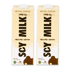 베어그릭스x베지밀_본사 설탕무첨가 고단백 두유, 12개, 950ml