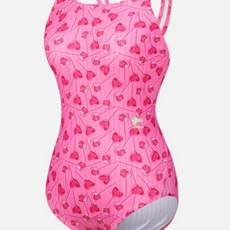 레노마수영복 여성 캔디팝X자형 실내원피수영복_IC