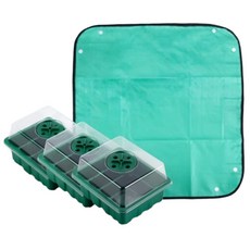 소담팜 12구 모종트레이 3p 모종판 작업매트 세트, 1개