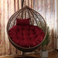 흔들의자쿠션 라탄 안락 등박이 방석 시트 리클라이너 쿠션 의자 체어 쇼파, 1개, L. 보라