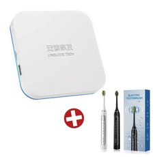 電動牙刷 P7，四種模式客製化，深層清潔美白護齦，無線充電長續航, 1個, 安博+牙刷