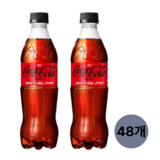 코카콜라 제로 500ml 24페트 2박스 (총 48개), 48개