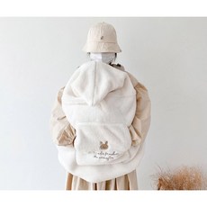 겨울 아기 담요 보온 겨울아기띠 워머 블랭킷 유모차 바람막이 85cm*80cm, 핑크