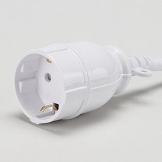 (올핀) 연장선 코드선 작업선 1.5SQ 1구 1.5M 백색 일신전기