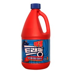 백광 트래펑 배수구세정제, 2L, 1개