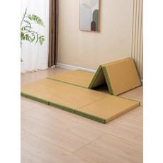 다다미 매트 접이식 대나무 돗자리 4단 통풍 돗자리, 5. 80x190 3cm 4단 접이식