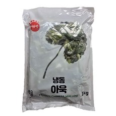 냉동 아욱 채소 마당발 국 찌개 무침 상태좋음, 1개, 1kg