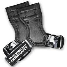 더웨이트컴퍼니 프로 그립 좌우 세트, 블랙카모, 1세트