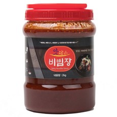 맛담은 비빔장 2kg /비빔면/비빔국수/비빔밥 양념장, 1개