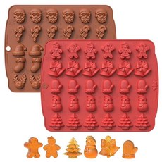 발렌타인 실리콘 몰드 다양한 하트 패턴 디자인 재사용 가능한 6칸 캔디 초콜릿 비스킷 케이크 장식 파티 푸딩 젤리 제작용, 스타일 14