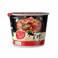 [오뚜기]오뚜기 이비가 짬뽕 큰컵 105g 12개