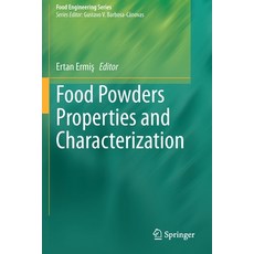 (영문도서) Food Powders Properties and Characterization Paperback, Springer, English, 9783030489106