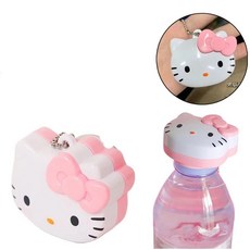 1+1 산리오 헬로키티 페트병 오프너 가방 키링, 2개, 핑크
