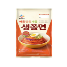 CJ매콤새콤달콤 생쫄면 4인분 909g, 1개