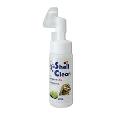 Shell Clean 烏龜清潔慕斯 120ml 天然成分 溫和清潔 柔軟刷頭, Shell clean 龜殼清潔慕斯, 1個