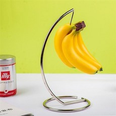 바나나걸이 보관 스탠드 홀더 철제 거치대 과일걸이, 1개, 스테인레스 바나나걸이(로즈골드)