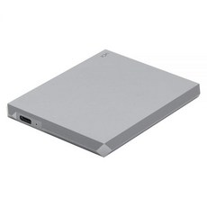 LaCie 모바일 드라이브 2TB 외장 하드 스페이스 그레이 USB-C PC 맥 아이패드 및 아이폰 데이터 구조 서비스 (STHG2000402) 262088, LaCie 모바일 드라이브, 2TB, 외장 하드 스페이