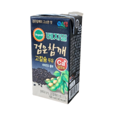 (JS) 정식품 검은참깨 고칼슘 두유 190ml 96팩, 96개