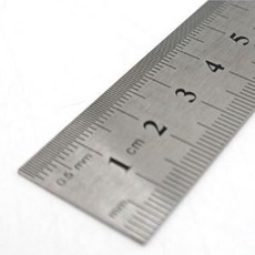 모어 철자 20cm 쇠자