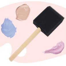 만보샵 스폰지 붓 5cm 미술붓