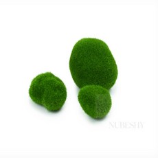 가짜 이끼 돌 세트 10입 촬영소품, 10개