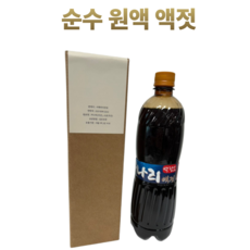 담백한 까나리액젓 1kg 백령도 국산 천일염사용 서해바다큰손, 1개