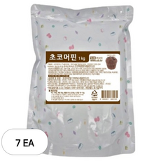 이홈베이킹 초코머핀믹스, 1kg, 7개