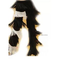 성인 라틴댄스복 수술 바지 공연복 경기복 강습복 형광 녹색