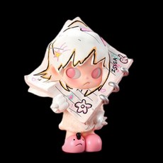 팝마트 지거 햇살 아래 시리즈 피규어 블라인드 랜덤 박스 장식품 선물, 긴 머리, 공식 정품 버전