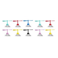 오토바이 헬멧 프로펠러 헬리콥터 자전거 전동킥보드 바이크, 옐로우, 1개