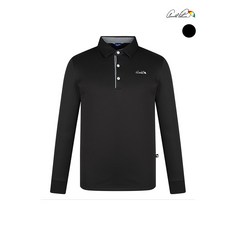 아놀드파마 아놀드파마 프리미엄 간절기용 약기모 배색 카라 포인트 긴팔 티셔츠