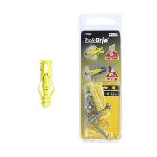 노란색 코 석고앙카 트리플그립 170S 6개입, 본상품