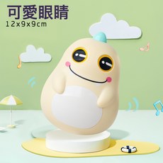 嬰兒不倒翁寶寶滑行小鹿玩具6個月以上早教兒童益智0-1歲2擡頭, 1個, 恐龍不倒翁-淺黃色:如圖
