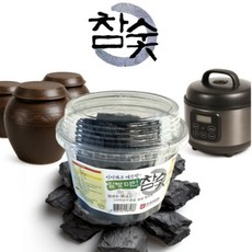 공기정화 제습 탈취 참숯 새집증후군 인테리어 백탄 210g, 1개