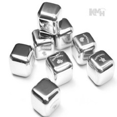 아이스 큐브 8P 집게 세트 스텐아이스큐브 아이스큐브 맥주얼음