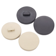 슈리팜 코트 가디건 수선 무광 매트 단추 18mm, 10개, 아이보리