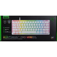 레이저 Huntsman V3 Pro Mini US 유선 키보드, 화이트, RZ03-04991, 제조사축